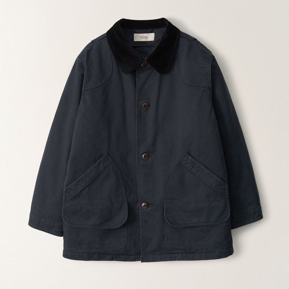 Nothing Written brand Oversized Cotton Corduroy Work Jacket - One Size